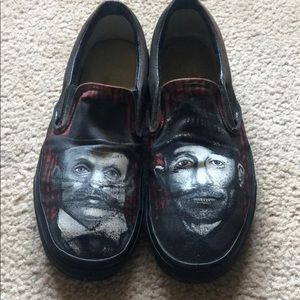 Custom Vans worn by Merle Allin, GGs brother